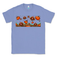 Colony Blue turkey thanksgiving pumpkin libbey glass Classic Tee - BundleAndBundleShop