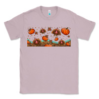 Lilac turkey thanksgiving pumpkin libbey glass Classic Tee - BundleAndBundleShop