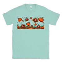 Seafoam turkey thanksgiving pumpkin libbey glass Classic Tee - BundleAndBundleShop