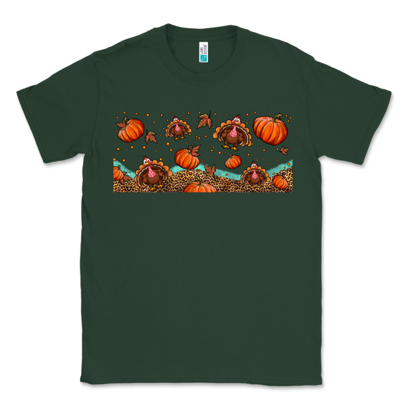 Turkey Thanksgiving Pumpkin Libbey Glass Classic Tee by BundleAndBundleShop | Teevron