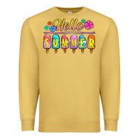 Antique Gold hello summer popsicles Premium Sweatshirt - Jasminsmagicworld