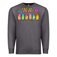 Charcoal Heather hello summer popsicles Premium Sweatshirt - Jasminsmagicworld