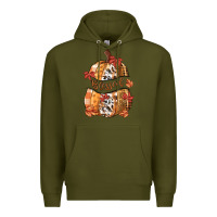 Army Green blessed Premium Hoodie - MaliasSmallBusiness