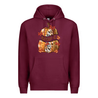 Burgundy blessed Premium Hoodie - MaliasSmallBusiness