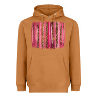 Meerkat valentines day leopard glitter brushstroke Heavyweight Hoodie - Jasminsmagicworld