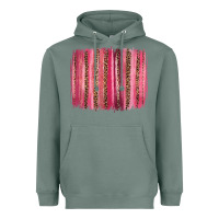 Sage valentines day leopard glitter brushstroke Heavyweight Hoodie - Jasminsmagicworld