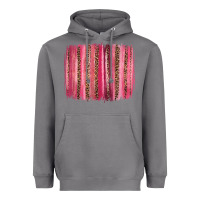 Storm valentines day leopard glitter brushstroke Heavyweight Hoodie - Jasminsmagicworld