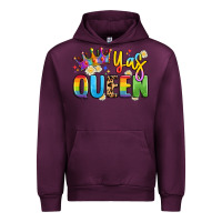 Mauve Wine yas queen Urban Hoodie - Artiststas