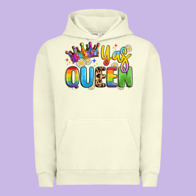 Yas Queen Urban Hoodie Designed By Artiststas