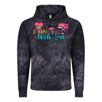 Cloud Black handmade with love Vintage Hoodie - RanaPortraitStore