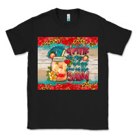 Black drink in my hand toes in the sand tumbler Classic Tee - HRA Design Shop