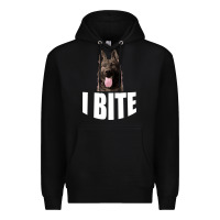 Black I Bite Premium Hoodie - Bettercallsaul