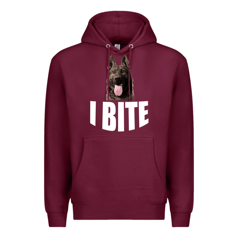 I Bite Premium Hoodie by Bettercallsaul | Teevron