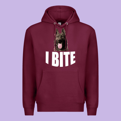 I Bite Premium Hoodie Designed By Bettercallsaul