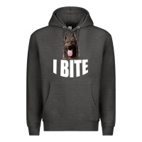 Charcoal Heather I Bite Premium Hoodie - Bettercallsaul