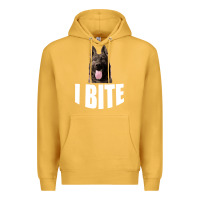 Mustard I Bite Premium Hoodie - Bettercallsaul