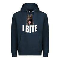 Navy I Bite Premium Hoodie - Bettercallsaul