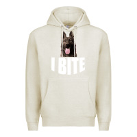 Oatmeal Heather I Bite Premium Hoodie - Bettercallsaul