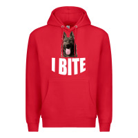 Red I Bite Premium Hoodie - Bettercallsaul
