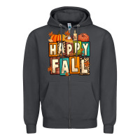 Smoke happy fall Zipper Hoodie - Artiststas