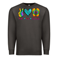 Smoke peace love flips flops Premium Sweatshirt - Jasminsmagicworld