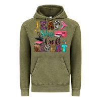 Vintage Olive eat sleep craft repeat Vintage Hoodie - RanaPortraitStore