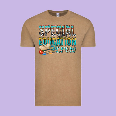 Special Education Crew Vintage Tee Designed By Texasbilliewilder