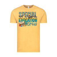 Vintage Mustard special education crew Vintage Tee - texasbilliewilder