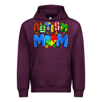 Mauve Wine autism mom Urban Hoodie - Artiststas