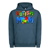 Pigment Midnight Navy autism mom Urban Hoodie - Artiststas