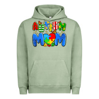 Pigment Oil Green autism mom Urban Hoodie - Artiststas