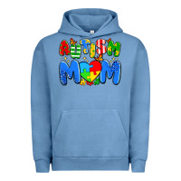 Pigment Pebble Blue autism mom Urban Hoodie - Artiststas