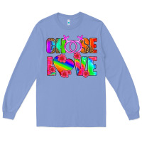 Colony Blue choose love (lesbian) Long Sleeve Tee - HRA Design Shop