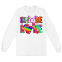 White choose love (lesbian) Long Sleeve Tee - HRA Design Shop