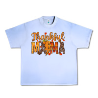 Grape Ice thankful mama Urban Heavy Tee - texasbilliewilder
