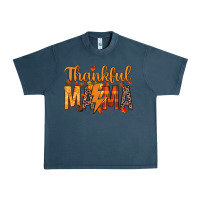 Midnight Navy thankful mama Urban Heavy Tee - texasbilliewilder