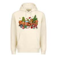 Sandshell christmas gingerbread truck Premium Hoodie - MaliasSmallBusiness