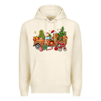 Tofu christmas gingerbread truck Premium Hoodie - MaliasSmallBusiness