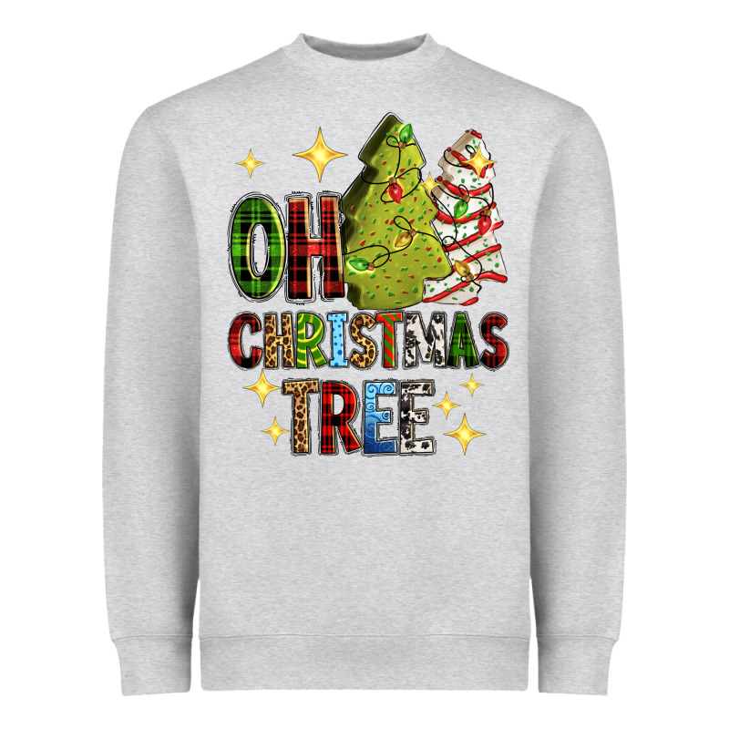 Oh Christmas Tree Christmas Cake Heavyweight Sweatshirt by RanaPortraitStore | Teevron