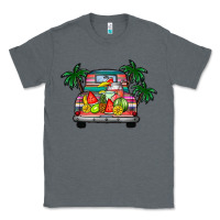Charcoal Heather summer truck Classic Tee - CowhideDigitalArt