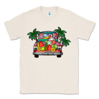 Natural summer truck Classic Tee - CowhideDigitalArt