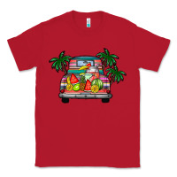 Red summer truck Classic Tee - CowhideDigitalArt