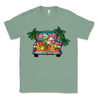 Sage summer truck Classic Tee - CowhideDigitalArt