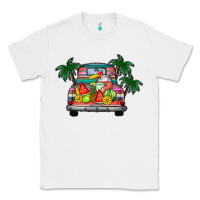 White summer truck Classic Tee - CowhideDigitalArt