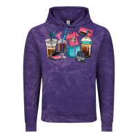 Cloud Purple crafting coffee cups Vintage Hoodie - RanaPortraitStore