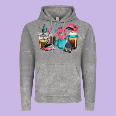 Crafting Coffee Cups Vintage Hoodie Designed By Ranaportraitstore