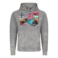 Cloud Rock crafting coffee cups Vintage Hoodie - RanaPortraitStore
