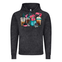 Vintage Black crafting coffee cups Vintage Hoodie - RanaPortraitStore
