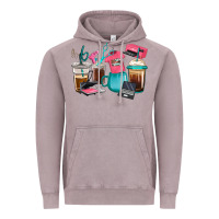 Vintage Zinc crafting coffee cups Vintage Hoodie - RanaPortraitStore