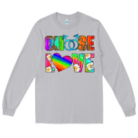 Moon Dust choose love (gay) Long Sleeve Tee - HRA Design Shop
